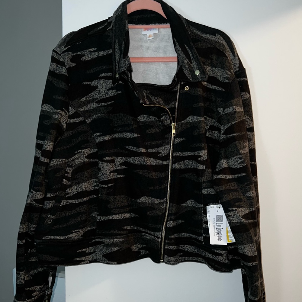 LuLaRoe Presley Moto Jacket
